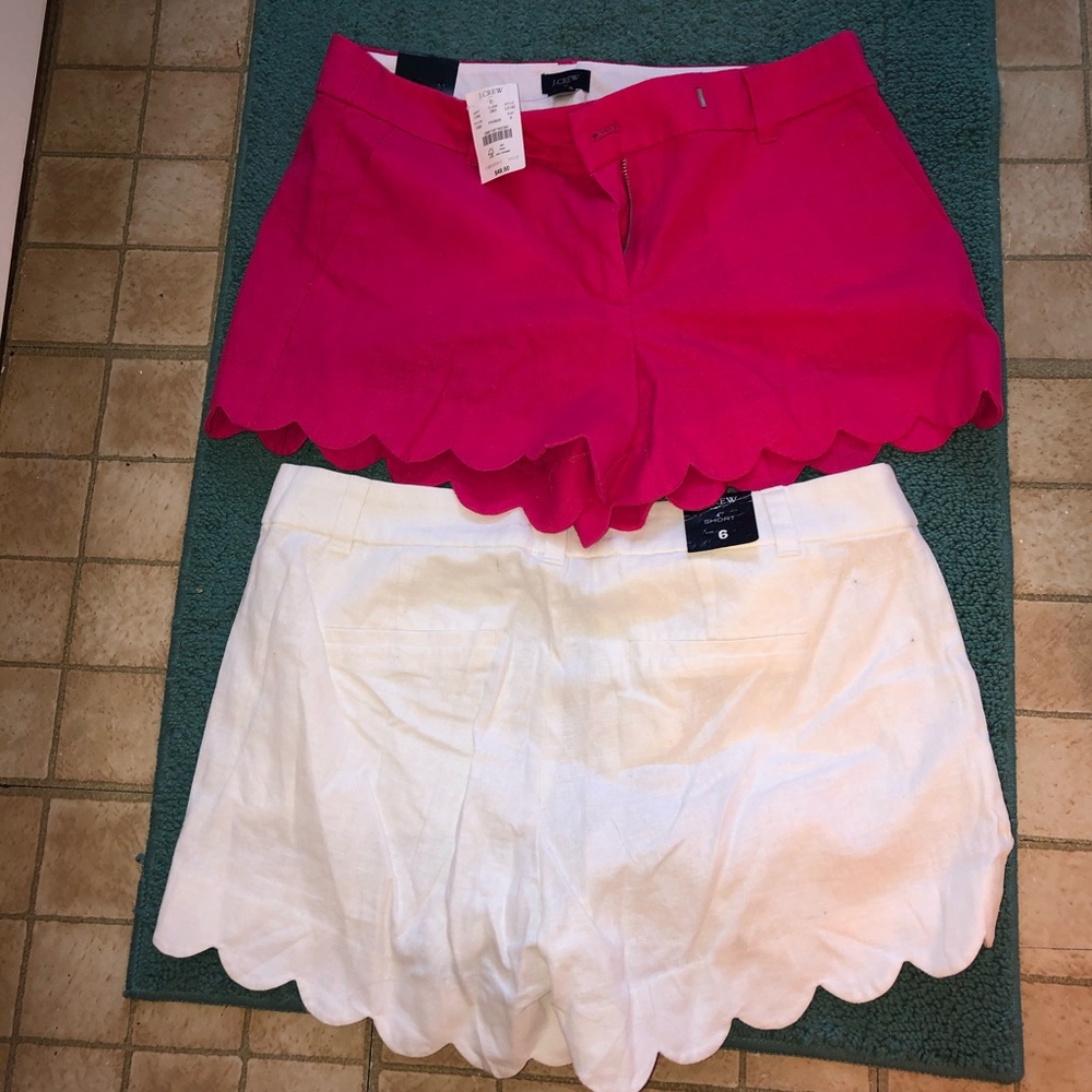 size 6 JCrew shorts- bundled get both pairs